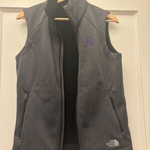 Northwestern University North Face Grey Jacket